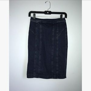 Banana Republic | Denim Pencil Skirt size 0
